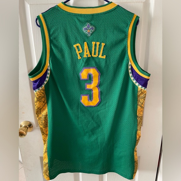 Shirts | New Orleans Hornets Chris Paul Nola Mardi Gras Edition